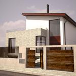 Exterior style moderno color beige, marron, beige, blanco