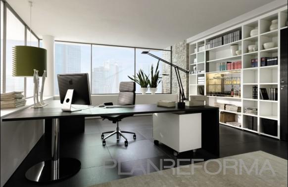 Oficina Estilo moderno Color verde  diseñado por Mantenimiento y Reformas Jofre | Gremio 