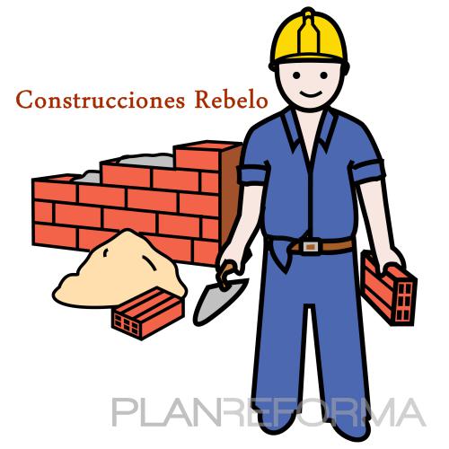 color rojo, azul oscuro, blanco  diseñado por Construcciones Rebelo | Gremio 