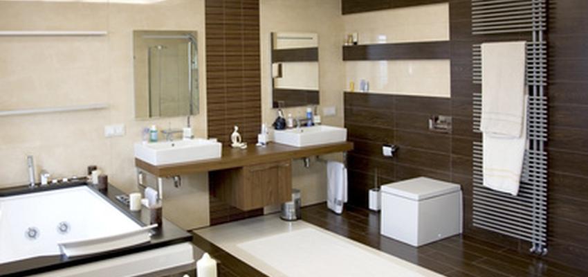 Baño Estilo contemporaneo Color beige, marron  diseñado por Jesús Hernández Sacristán | Gremio 