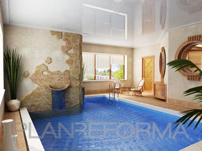 Piscina Estilo rustico Color marron, beige  diseñado por Jesús Hernández Sacristán | Gremio 