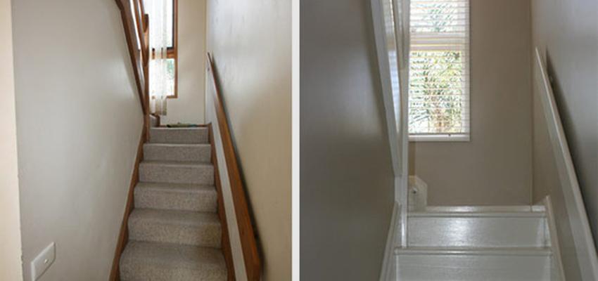 Escalera style clasico color ocre, beige  diseñado por GESPROCÓN_ARQUITECTURA E INGENIERÍA | Arquitecto Técnico 