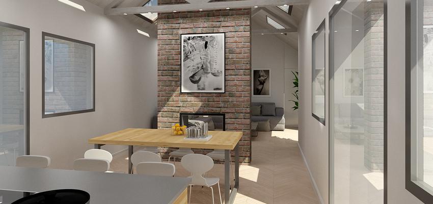 Comedor Estilo contemporaneo Color blanco  diseñado por Arquiox Idea | Gremio 