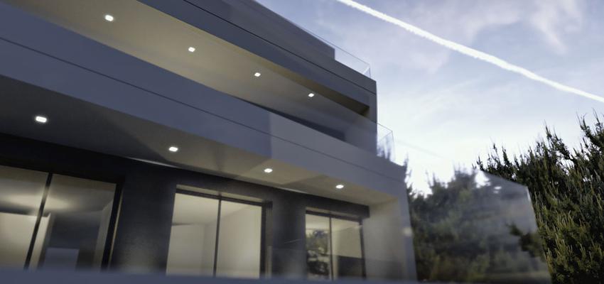 Terraza Estilo moderno Color blanco  diseñado por SgARQ | Arquitecto 