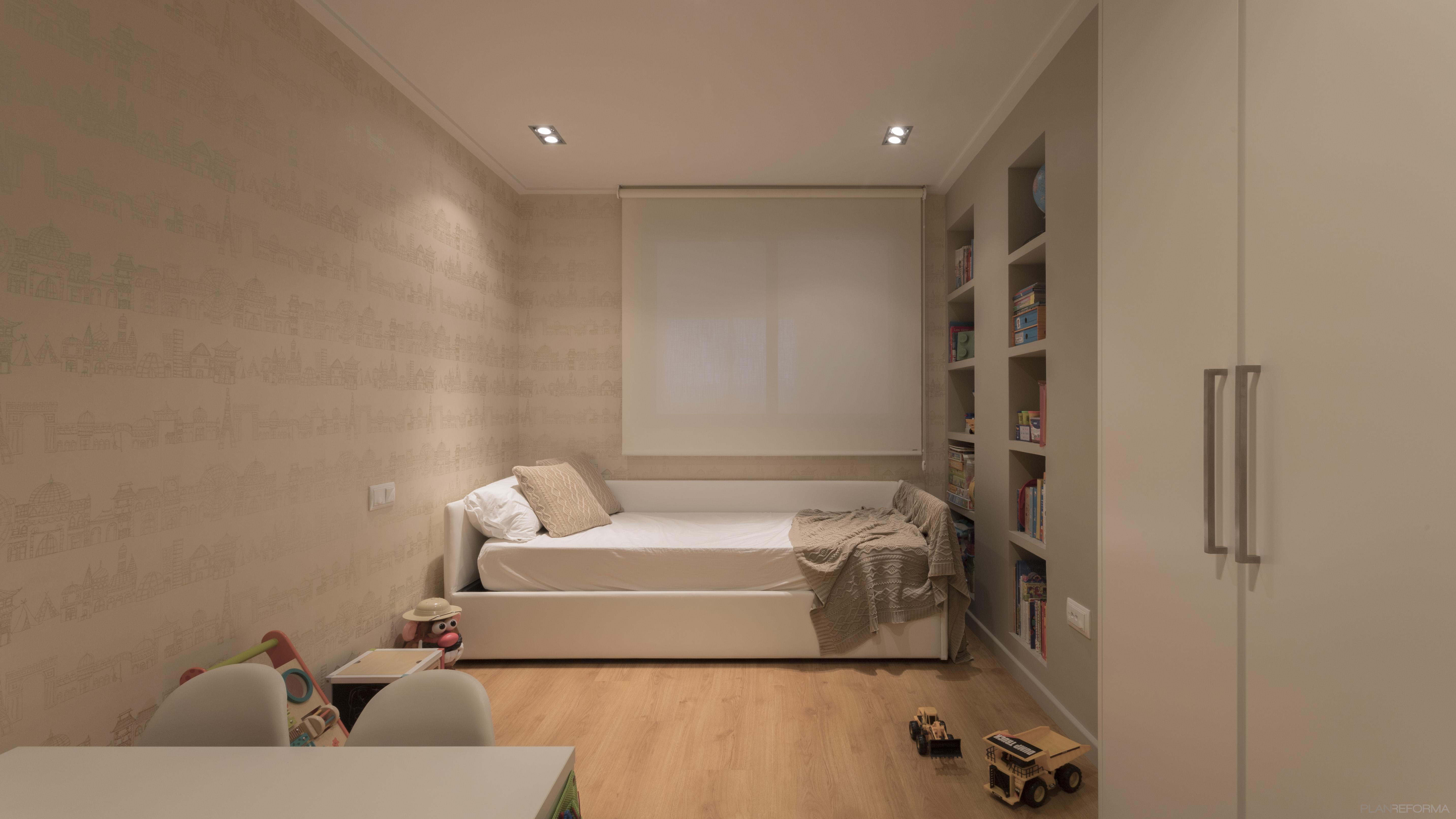 Dormitorio Estilo moderno Color beige, marron, blanco  diseñado por acertus | Gremio | Copyright si