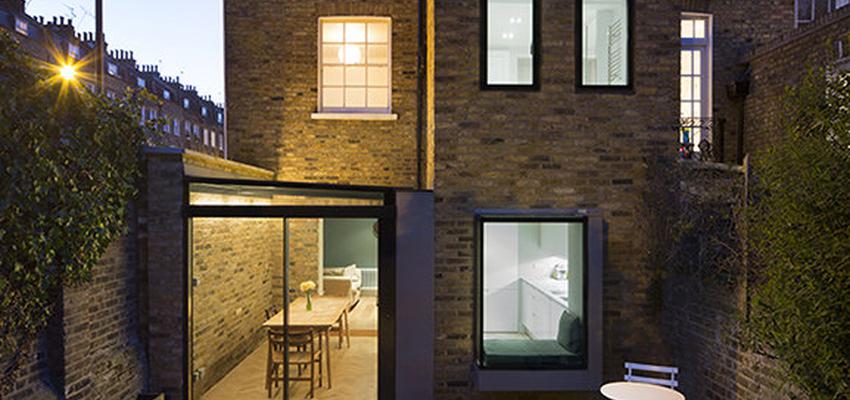 Patio, Exterior, Jardin Estilo contemporaneo Color marron, gris, bronce  diseñado por Isidro Rodriguez | Arquitecto 