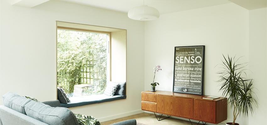 Salon Estilo contemporaneo Color marron, beige, plateado  diseñado por Isidro Rodriguez | Arquitecto 