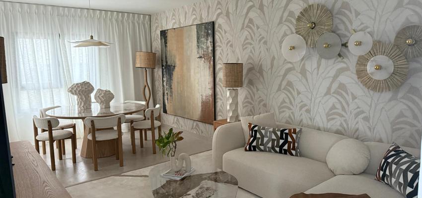 Salon Estilo moderno Color gris  diseñado por ATREA VESTA | Reformista, constructor 