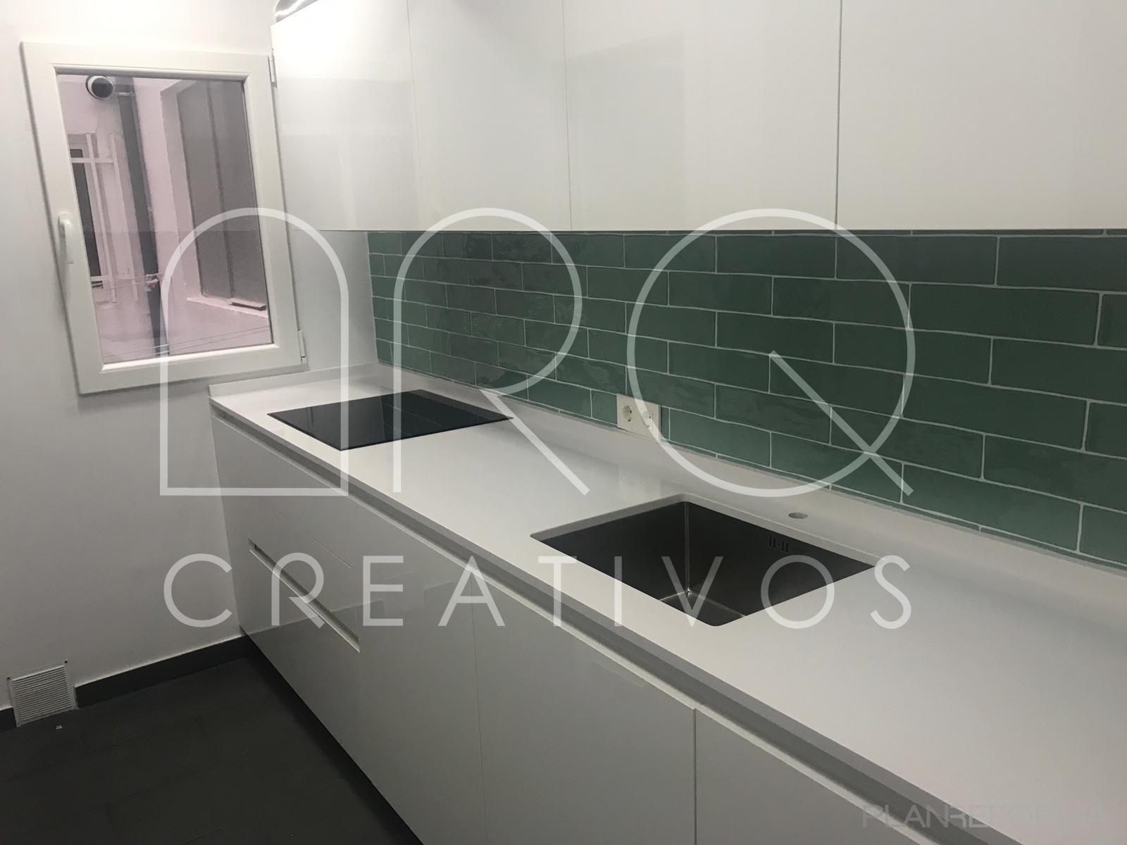 Cocina Estilo moderno Color turquesa