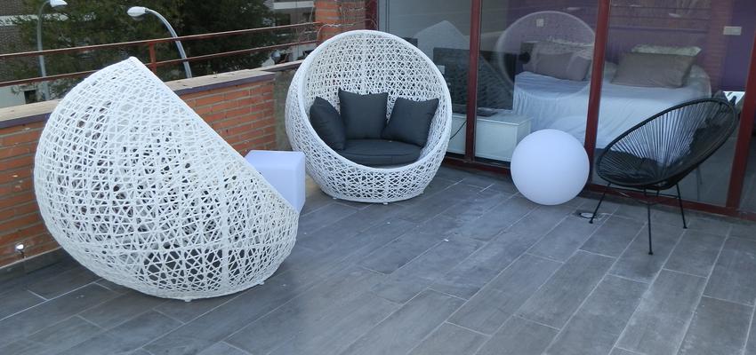 Terraza Estilo moderno Color gris  diseñado por galasis | Gremio 