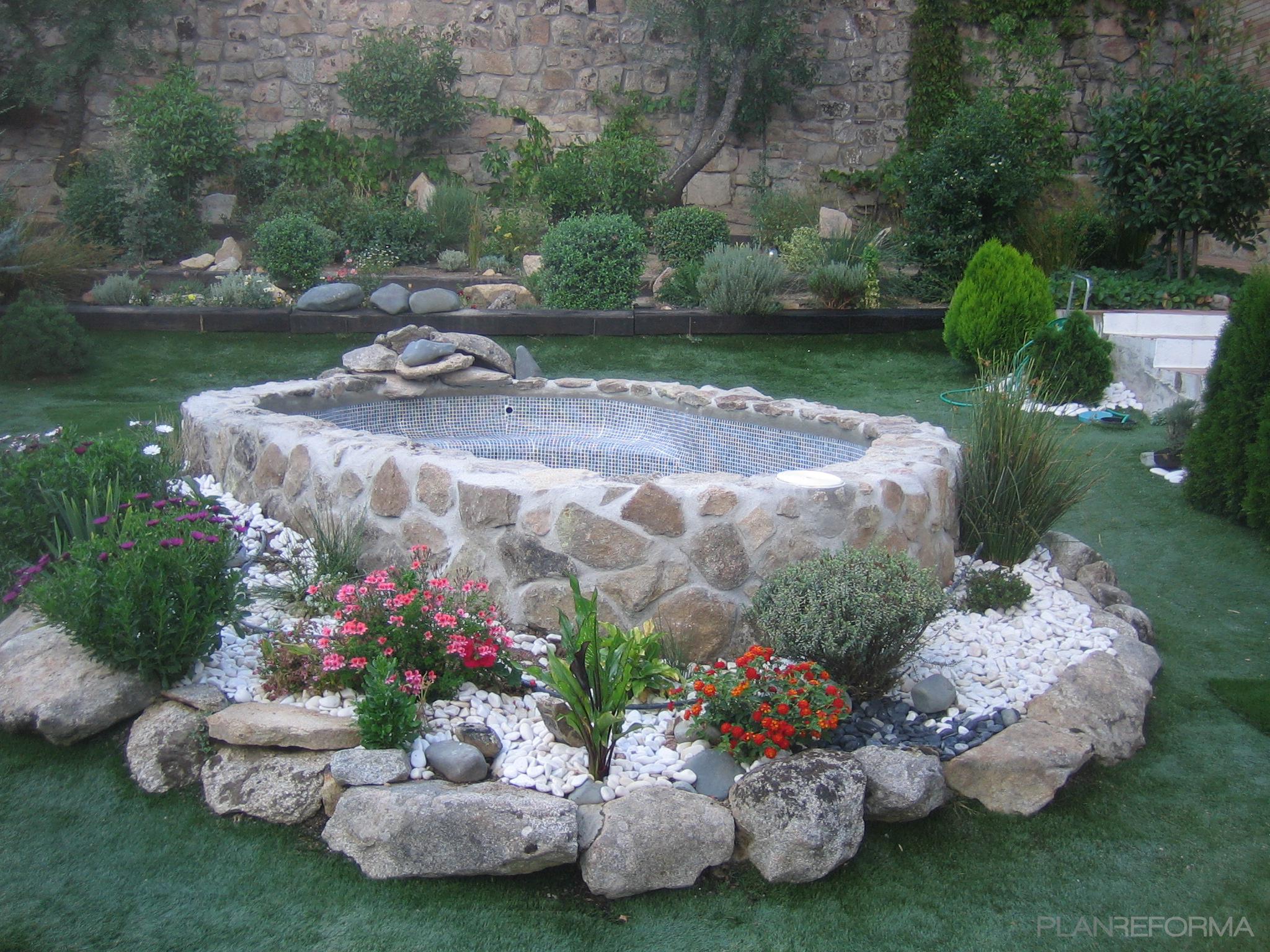 Jardin Estilo contemporaneo Color turquesa  diseñado por PABLO MARTINEZ | Gremio | Copyright PABLO MARTINEZ