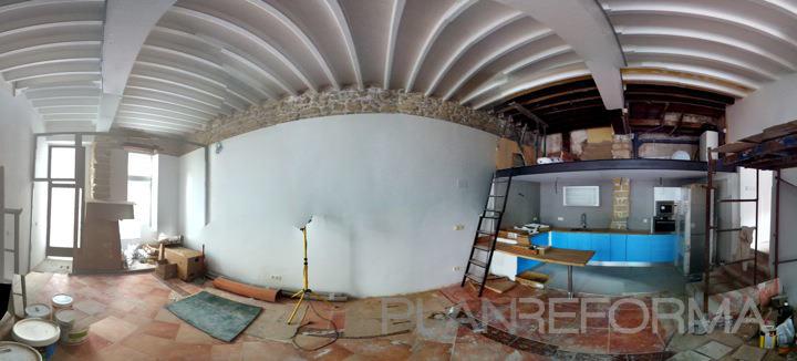 Loft Estilo rustico Color marron, blanco  diseñado por Francisco | Gremio | Copyright Additional Properties, S.L.