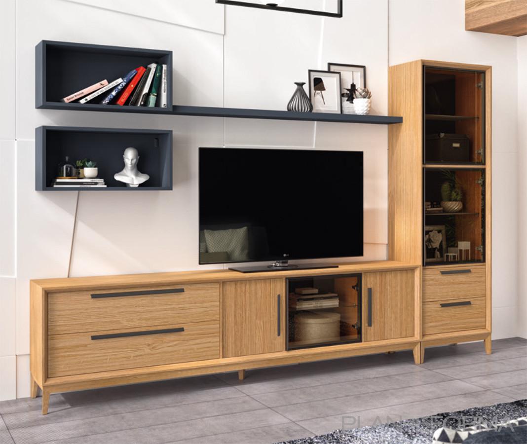 Sala de la TV Estilo clasico Color marron  diseñado por LINDOHOME SL | Reformista, constructor 