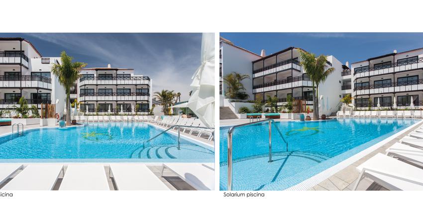 Piscina, Exterior, Hotel style moderno color turquesa, blanco, gris, negro  diseñado por BN ARQUITECTOS  | Arquitecto 