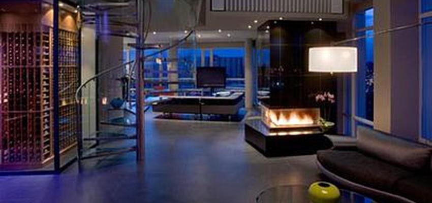 Escalera, Loft style moderno color beige, gris, negro  diseñado por Alfredo Melo Ayala | Arquitecto 