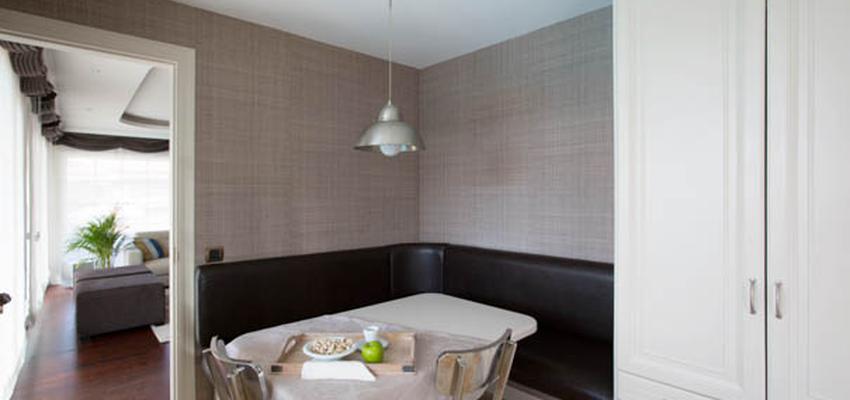 Cocina style contemporaneo color marron, marron, beige, blanco  diseñado por Doris Soro | Interiorista | Copyright Foto propiedad de Decoration-line