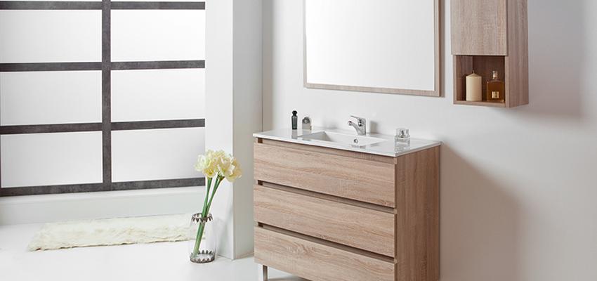 Baño Estilo contemporaneo Color marron, blanco, gris  diseñado por Ester Salcedo Olid | Gremio | Copyright E.SALCEDO