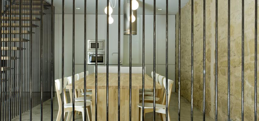 Comedor, Cocina style contemporaneo color marron, blanco, gris, gris, negro  diseñado por BLURARQUITECTURA, S.L.P. | Arquitecto 