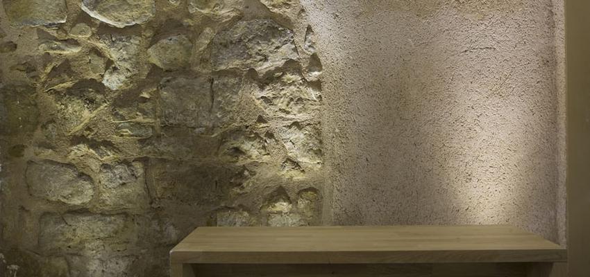 Recibidor style rustico color marron, beige, blanco  diseñado por BLURARQUITECTURA, S.L.P. | Arquitecto 