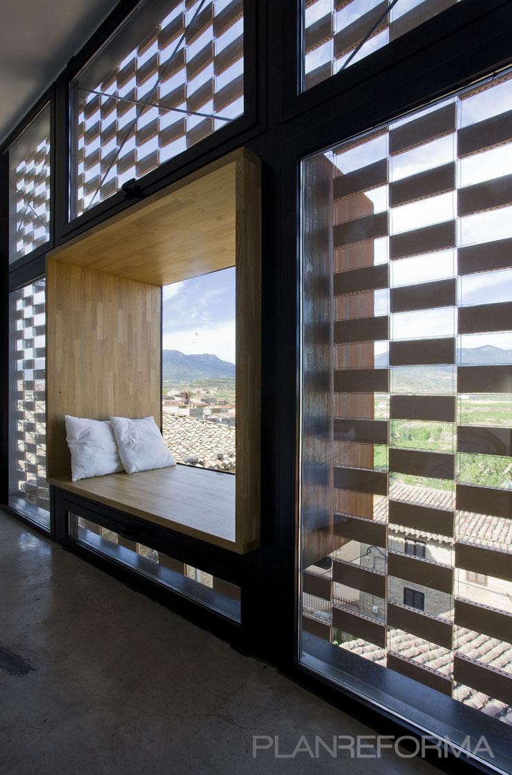 Sala de juegos style contemporaneo color marron, blanco, gris, negro  diseñado por BLURARQUITECTURA, S.L.P. | Arquitecto 