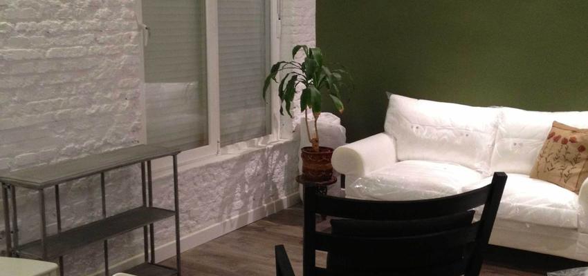 Sala de la TV, Salon style contemporaneo color verde, blanco  diseñado por Espacio GO | Arquitecto 