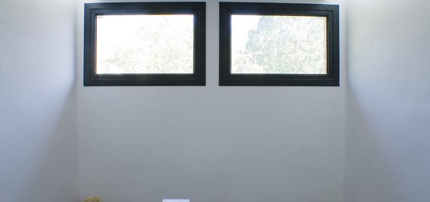 Escalera style contemporaneo color ocre, blanco, gris  diseñado por H+C arquitectos | Arquitecto 