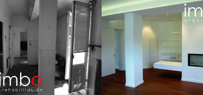 Comedor, Vestibulo, Salon Estilo moderno Color blanco  diseñado por IMBO Arquitectos SL | Arquitecto | Copyright Imagen propia
