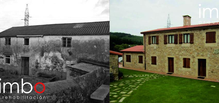 Exterior Estilo rustico Color ocre  diseñado por IMBO Arquitectos SL | Arquitecto | Copyright Imagen propia