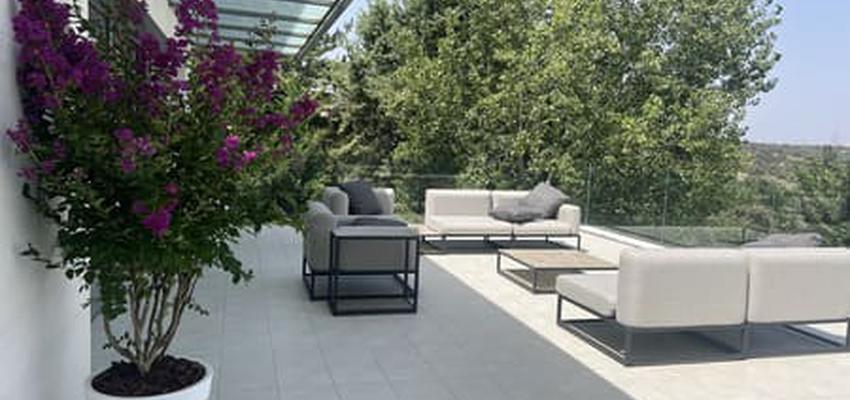 Terraza, Jardin Estilo moderno Color plateado  diseñado por Interiorismo sierra de Madrid - Susana Valdeco | Interiorista 