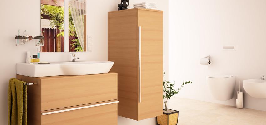 Baño Estilo moderno Color marron, beige, blanco  diseñado por MVM Disseny | Arquitecto 