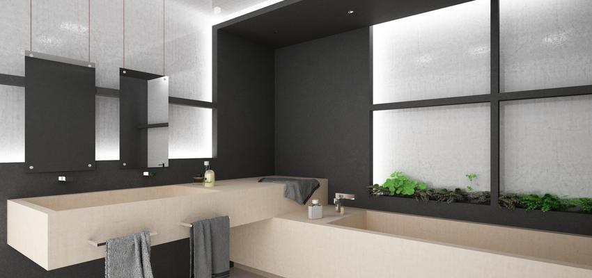Baño Estilo moderno Color gris, gris  diseñado por MVM Disseny | Arquitecto 