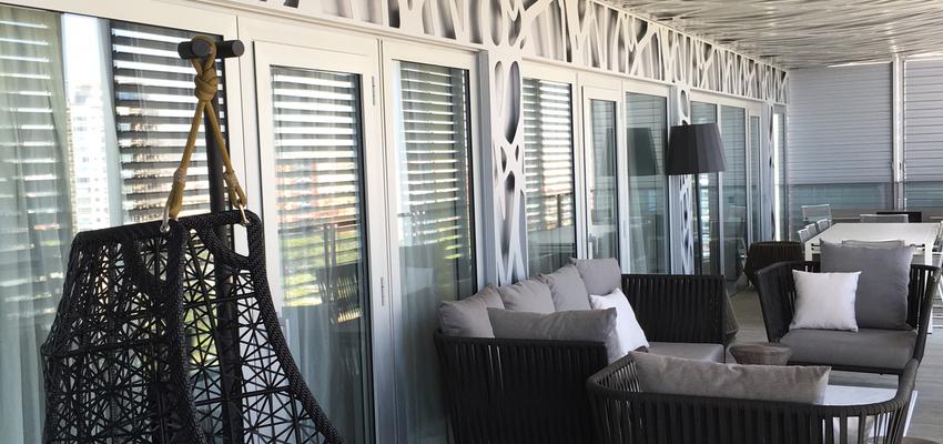 Terraza, Exterior Estilo moderno Color gris  diseñado por OD OVER DESIGN SL | Gremio | Copyright OD OVER DESIGN SL