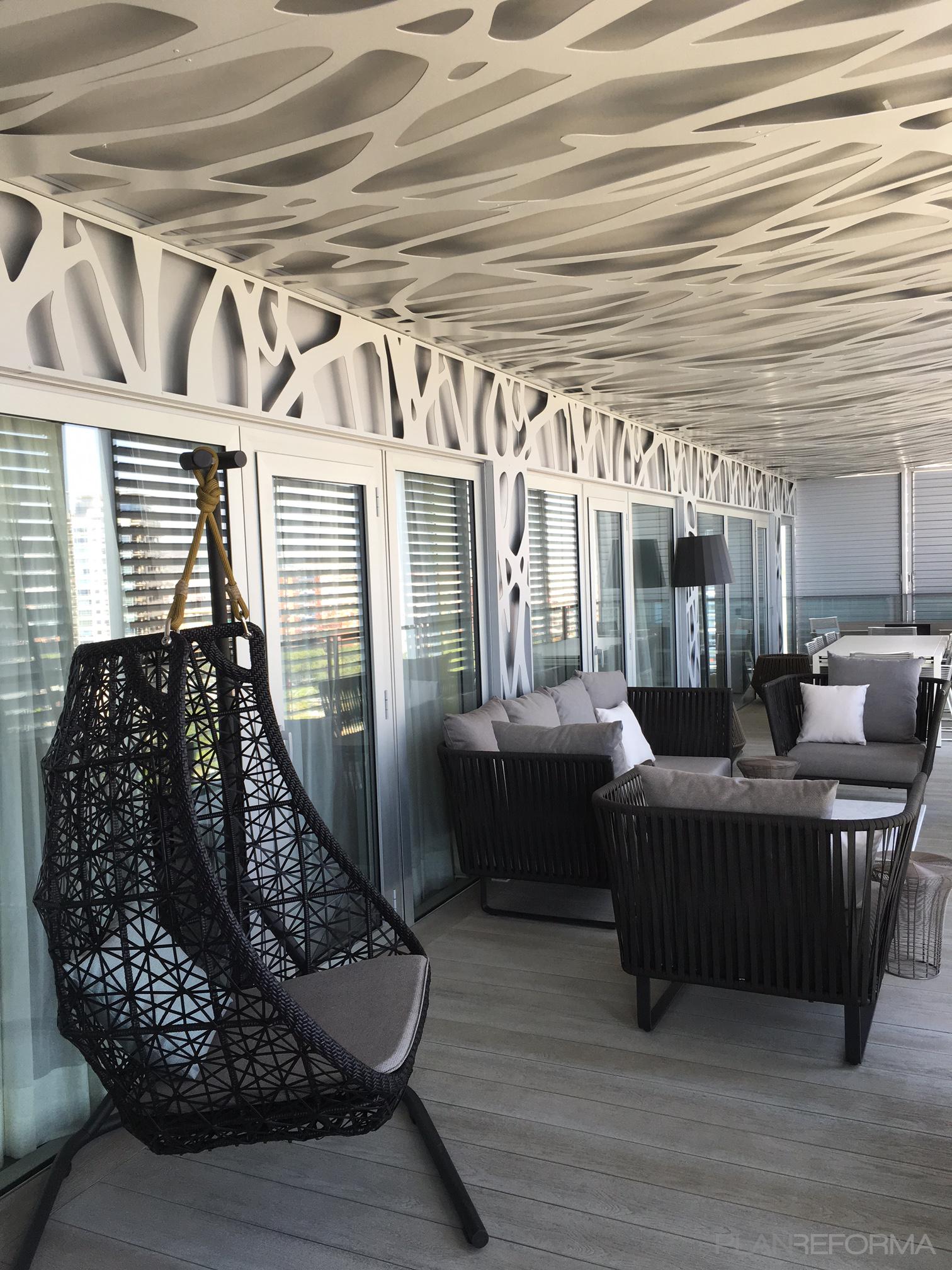 Terraza, Exterior Estilo moderno Color gris  diseñado por OD OVER DESIGN SL | Gremio | Copyright OD OVER DESIGN SL