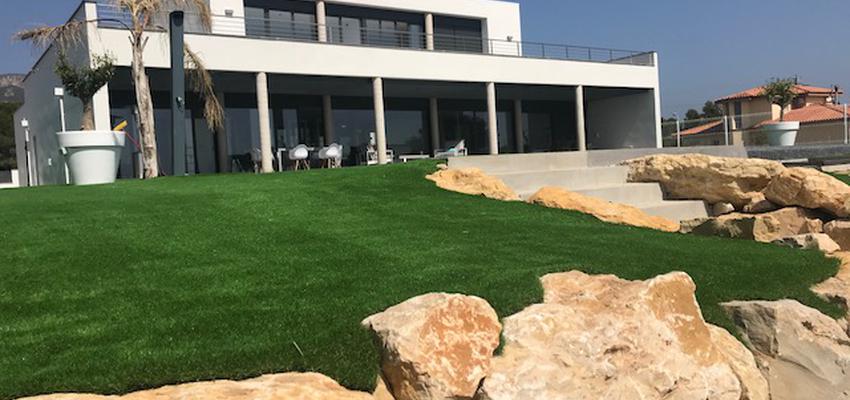 Exterior Estilo moderno Color gris  diseñado por OD OVER DESIGN SL | Gremio | Copyright OD OVER DESIGN SL