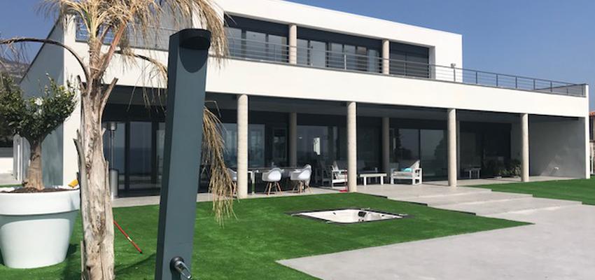 Exterior Estilo moderno Color gris  diseñado por OD OVER DESIGN SL | Gremio | Copyright OD OVER DESIGN SL