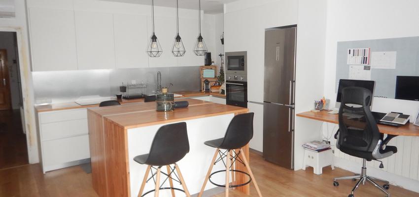 Comedor, Cocina Estilo mediterraneo Color plateado  diseñado por sonia sanchez | Gremio | Copyright soy propietario