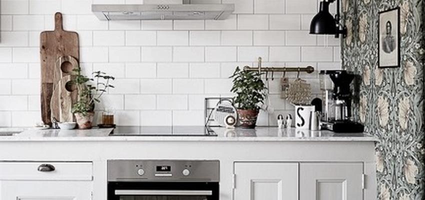Cocina Estilo vintage Color azul cielo  diseñado por Habittec Proyectos y Obras | Gremio | Copyright propiedad