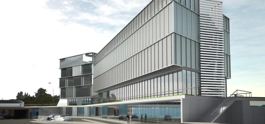 Exterior Estilo vanguardista Color gris, gris  diseñado por jesus miguel serrano daney | Arquitecto Técnico 