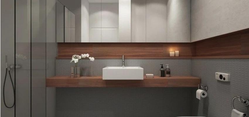 Baño Estilo moderno Color gris  diseñado por Reformum | Gremio 
