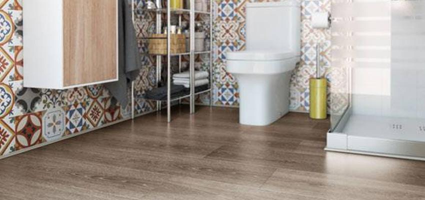 Baño Estilo moderno Color marron, marron, blanco  diseñado por Leroy Merlin SLU | Gremio | Copyright Leroy Merlin