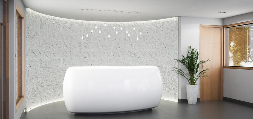 Recibidor Estilo moderno Color blanco  diseñado por Guillermo Haro | Gremio | Copyright www.proyectosgh.com