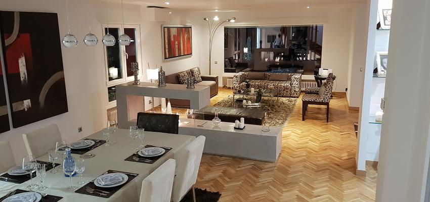 Comedor, Salon Estilo contemporaneo Color blanco  diseñado por Guillermo Haro | Gremio | Copyright www.proyectosgh.com