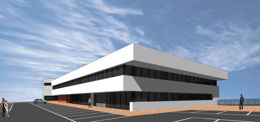 Exterior style moderno color blanco, negro  diseñado por AREA, estudi d'arquitectura. Marcel Torres | Arquitecto 