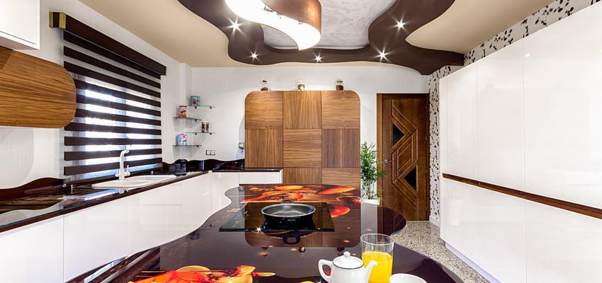 Comedor, Cocina style kitsch color marron, marron, blanco, gris  diseñado por cocinas castillo | Gremio | Copyright FOTO PROPIA