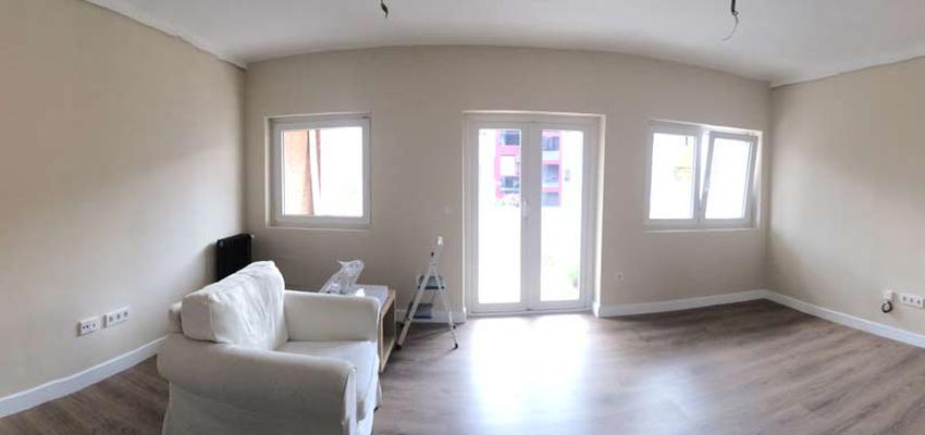 Salon Estilo moderno Color gris  diseñado por Lucrezia Arrias | Arquitecto 
