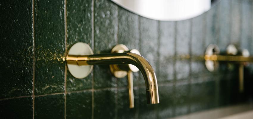 Baño Estilo vintage Color verde  diseñado por Nimú, equipo de diseño | Interiorista | Copyright Equipo Nimú