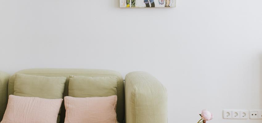 Salon Estilo contemporaneo Color beige, marron, blanco  diseñado por Nimú, equipo de diseño | Interiorista | Copyright Fotos de Nimú, equipo de diseño