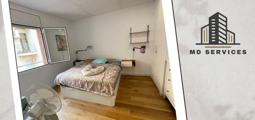 Dormitorio Estilo clasico Color gris, plateado  diseñado por MD SERVICES | Reformista, constructor | Copyright Creada por MD Services por medio de su cuenta en canva