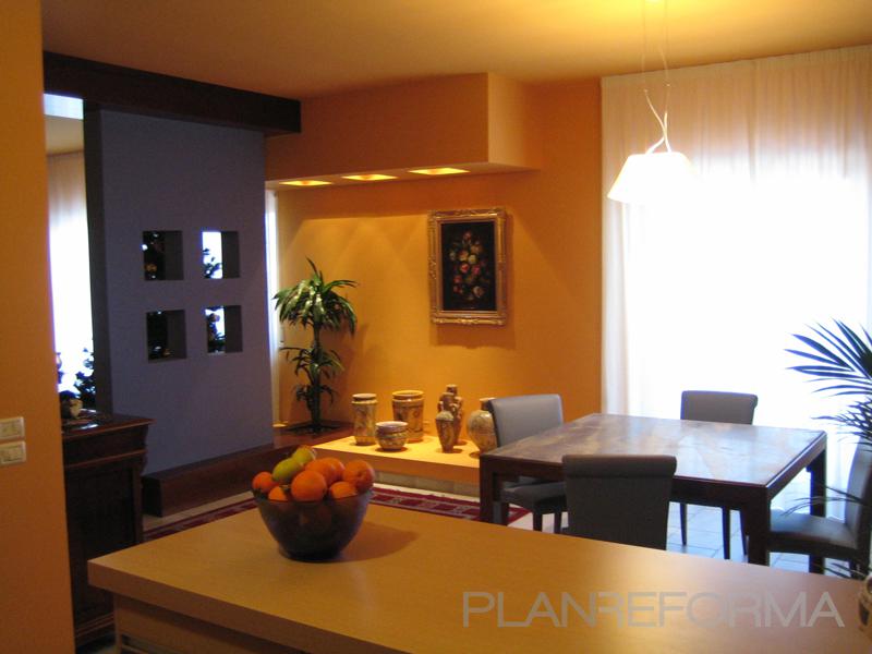 Comedor, Cocina Estilo contemporaneo Color ocre, marron, marron, gris  diseñado por AM arquitectura+diseño | Arquitecto | Copyright AM arq+dis