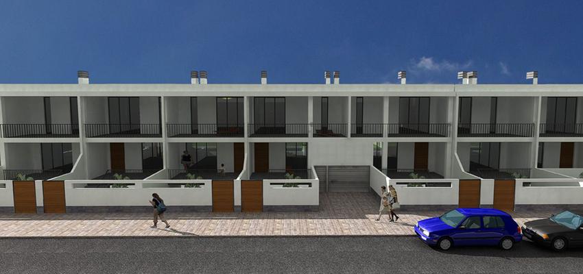 Exterior style contemporaneo color marron, gris, negro  diseñado por M2 ARQUITECTURA | Arquitecto 
